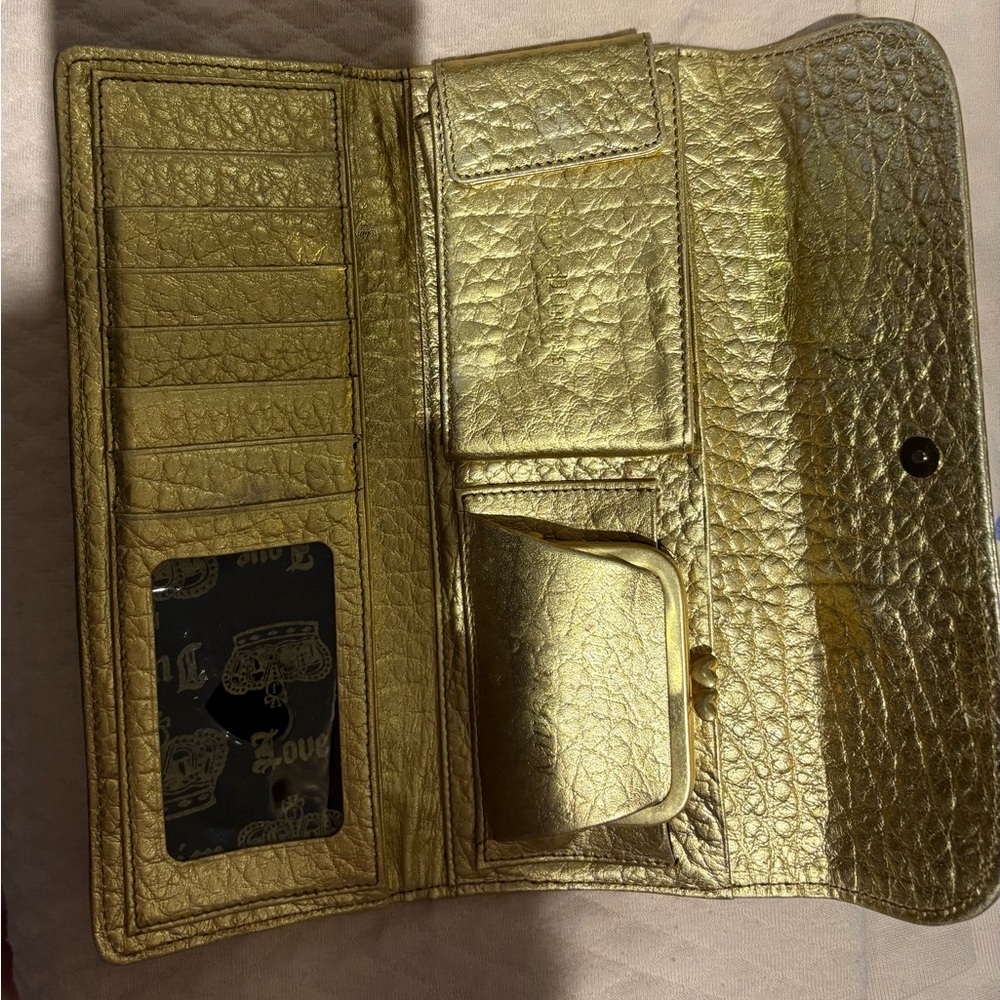Juicy Couture Gold Wallet